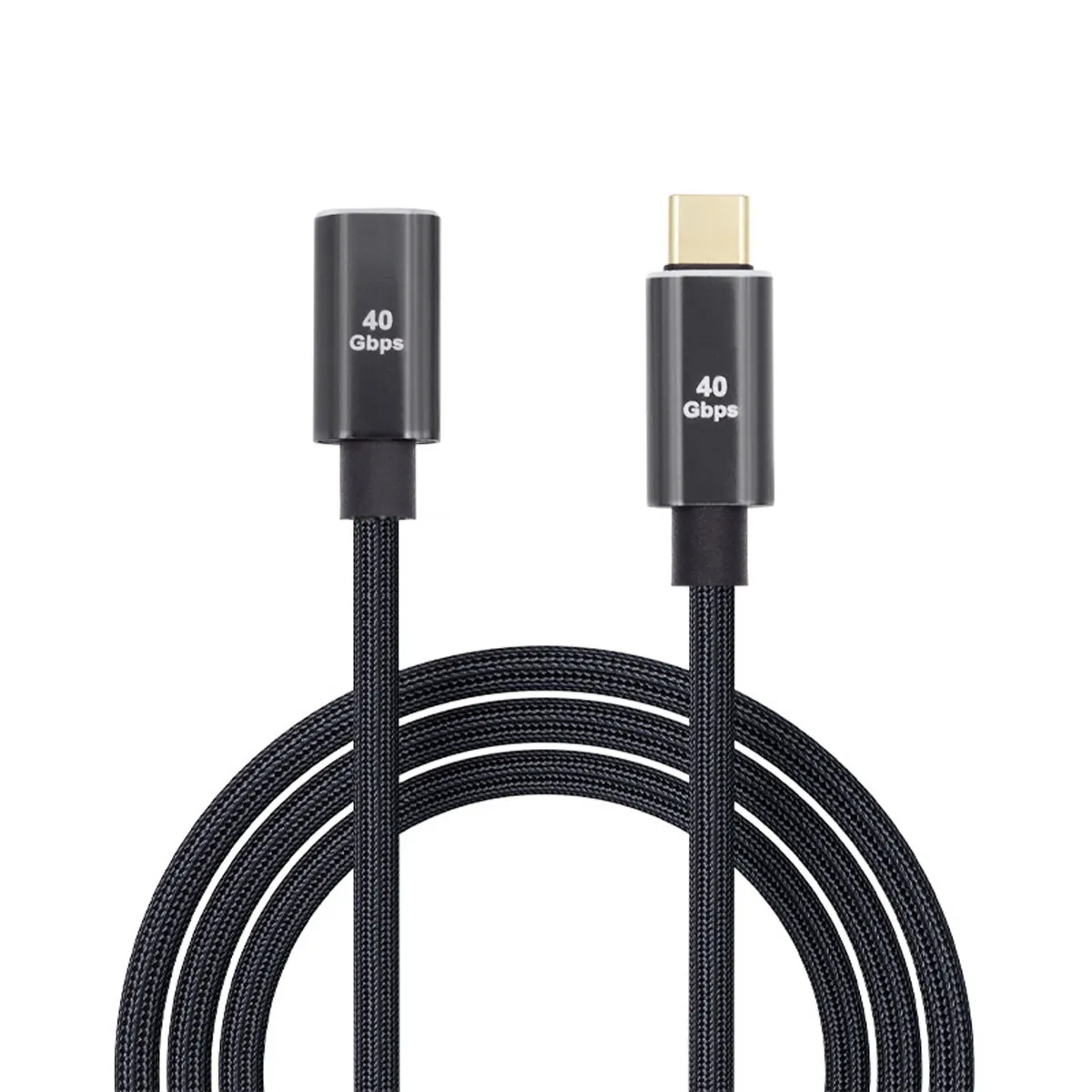 Chenyang USB4 Удлинительный кабель штекер-гнездо 40 Гбит/с зарядкой 100 Вт и 8K @ 60 Гц, совместимый с Thunderbolt3/4
Chenyang USB4 Удлинительный кабель штекер-гнездо 40 Гбит/с зарядкой 100 Вт и 8K @ 60 Гц, совместимый с Thunderbolt3/4