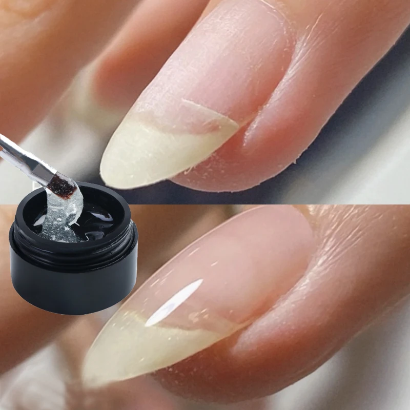 

5ml Nail Repair Gel Fix Crack Glue Fiberglass Constructing Gel Quick UV Extension Varnishes Clear Polish Manicure Glue Accessory