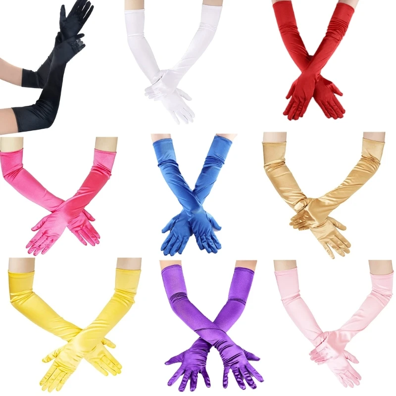 Satin Gloves Wedding Gloves Performance Gloves Banquet Gloves Prom Glove Satin Long Gloves For Women Formal Dance Gloves
Satin Gloves Wedding Gloves Performance Gloves Banquet Gloves Prom Glove Satin Long Gloves For Women Formal Dance Gloves