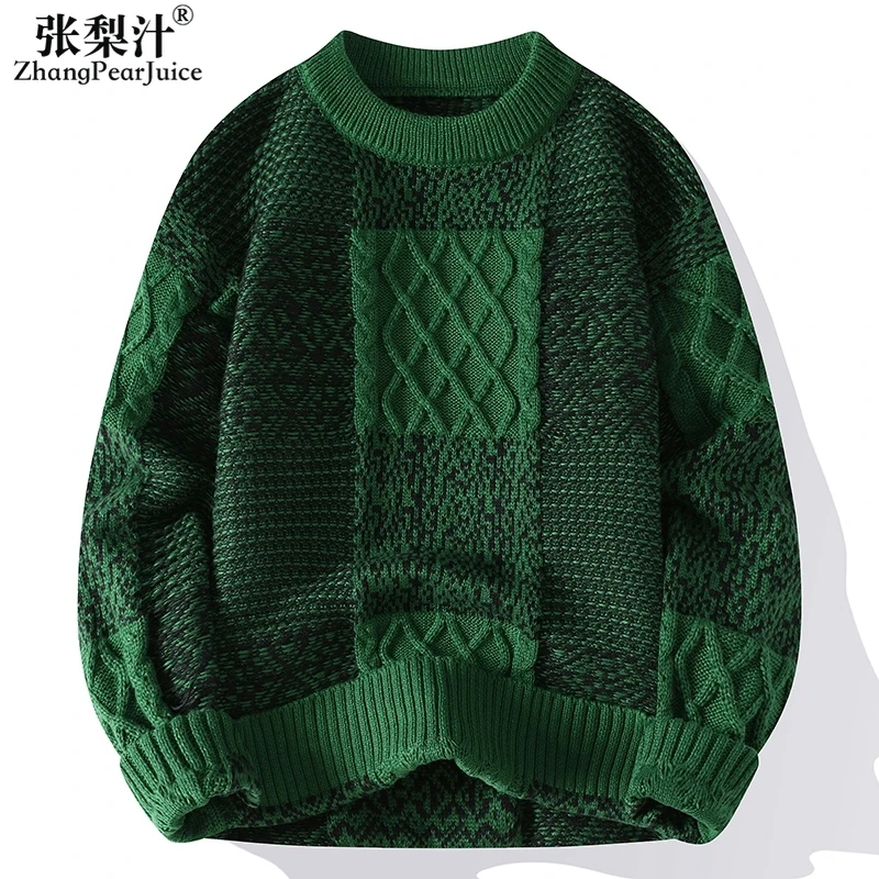Autumn Winter New Vintage Knitted Sweater Unisex Hot Sweater Men Women Round Neck Retro Pullovers Sweater For Men Casual Sweater
Autumn Winter New Vintage Knitted Sweater Unisex Hot Sweater Men Women Round Neck Retro Pullovers Sweater For Men Casual Sweater