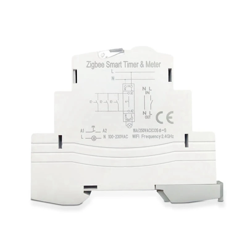 ATMS 1602Z Smart Switch 16A Din Rail 1P Remote Control Timing Switch Smart Wireless Switch 220V Timing Switch
ATMS 1602Z Smart Switch 16A Din Rail 1P Remote Control Timing Switch Smart Wireless Switch 220V Timing Switch