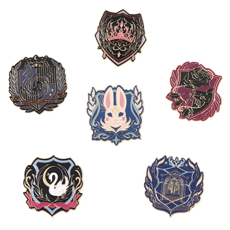 College Jk Skirt Pins Rabbit Swan Rose Crown Pins Backpack Brooch Enamel Lapel Pins Badge Wholesale
College Jk Skirt Pins Rabbit Swan Rose Crown Pins Backpack Brooch Enamel Lapel Pins Badge Wholesale