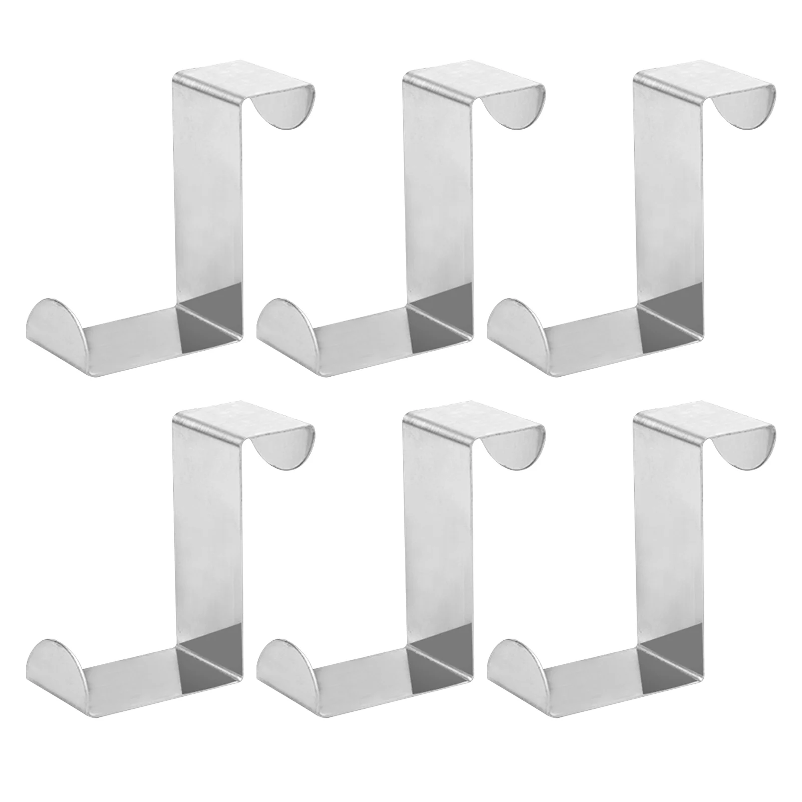6pcs Over The Door Hook Bathroom Kitchen Sturdy Bedroom Stainless Steel Wardrobe Heavy Duty For Hanging Coats No Drilling Towel
6pcs Over The Door Hook Bathroom Kitchen Sturdy Bedroom Stainless Steel Wardrobe Heavy Duty For Hanging Coats No Drilling Towel