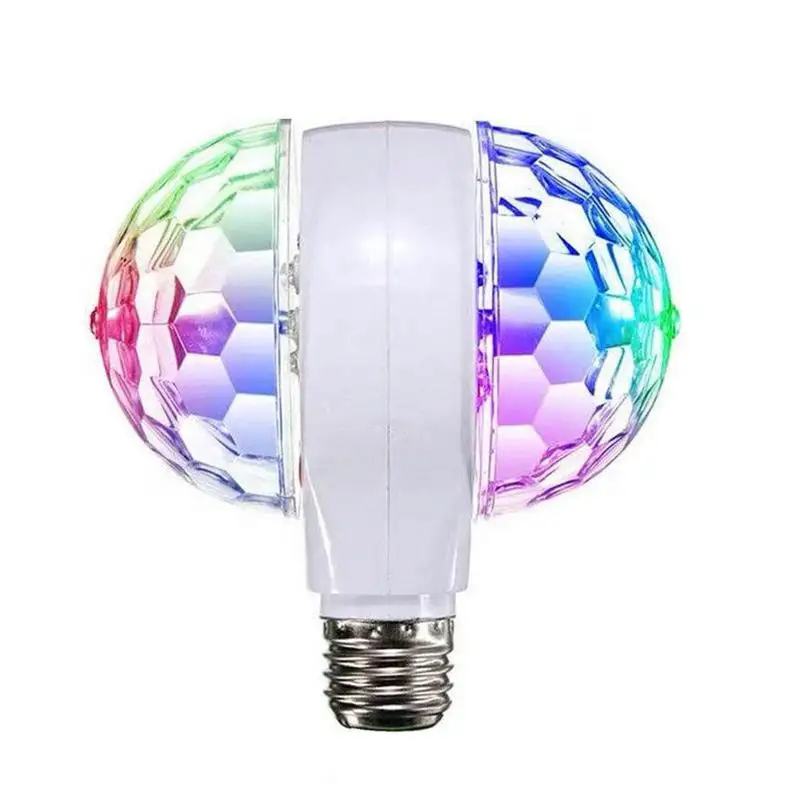 RGB Color Rotating Bulb Disco Rotating Magic Ball Light Bulb Multi Crystal Stage Lights For Disco Birthday Party Club Bar For
RGB Color Rotating Bulb Disco Rotating Magic Ball Light Bulb Multi Crystal Stage Lights For Disco Birthday Party Club Bar For