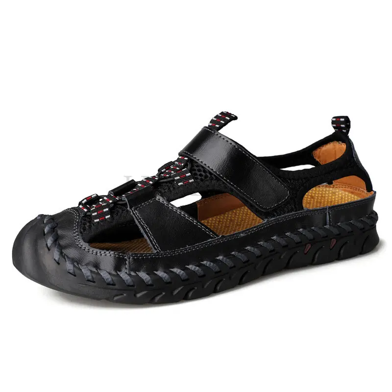 2023 NEW Summer Leather Men's Sandals Casual Outdoor Beach Sandals High Quality Men's Shoes Classic Roman Slippers Size 38-48
2023 NEW Summer Leather Men's Sandals Casual Outdoor Beach Sandals High Quality Men's Shoes Classic Roman Slippers Size 38-48