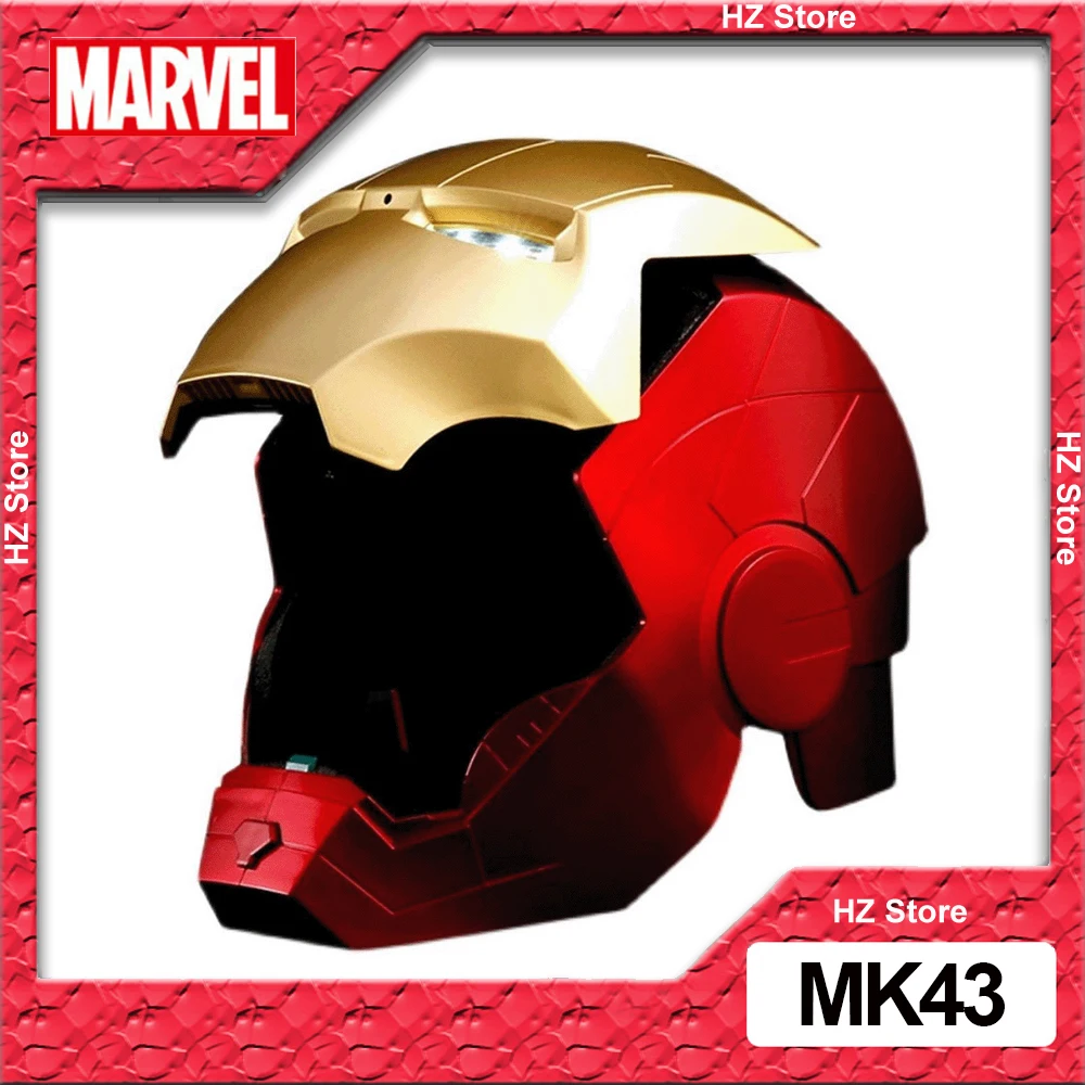 Marvel Iron Man Helmet 1:1 Superhero Halloween Cosplay Masks Led Eye Light Casco Ironman for Man Kids Birthday Christmas Gift
Marvel Iron Man Helmet 1:1 Superhero Halloween Cosplay Masks Led Eye Light Casco Ironman for Man Kids Birthday Christmas Gift