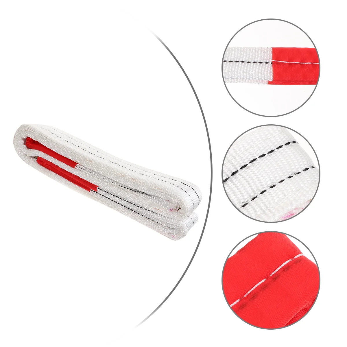 2 Pcs Crane Lifting Belt Flat Web Sling Winch Strap Heavy Duty Suspenders Recovery White Wide
2 Pcs Crane Lifting Belt Flat Web Sling Winch Strap Heavy Duty Suspenders Recovery White Wide