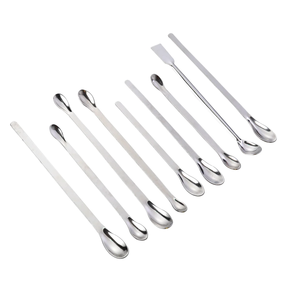 Spoon Spatula Scoop Spoons Micro Mixing Sampling Stainless Steel Laboratory Suppliesmeasuring Powder Equipment Kitchen Tiny
Spoon Spatula Scoop Spoons Micro Mixing Sampling Stainless Steel Laboratory Suppliesmeasuring Powder Equipment Kitchen Tiny