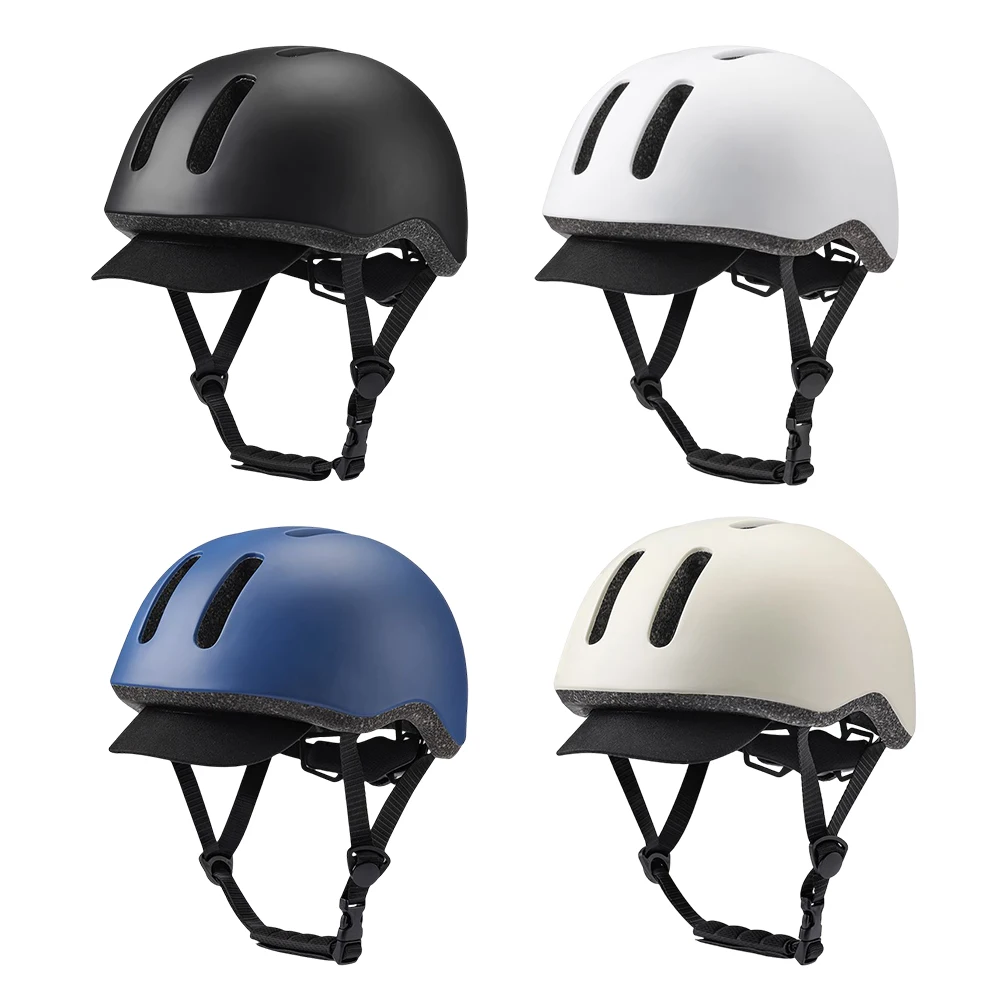 

Городской шлем для поездок с полями, Регулируемые защитные колпачки для езды на велосипеде, велосипедный шлем с электроприводом для горного велосипеда