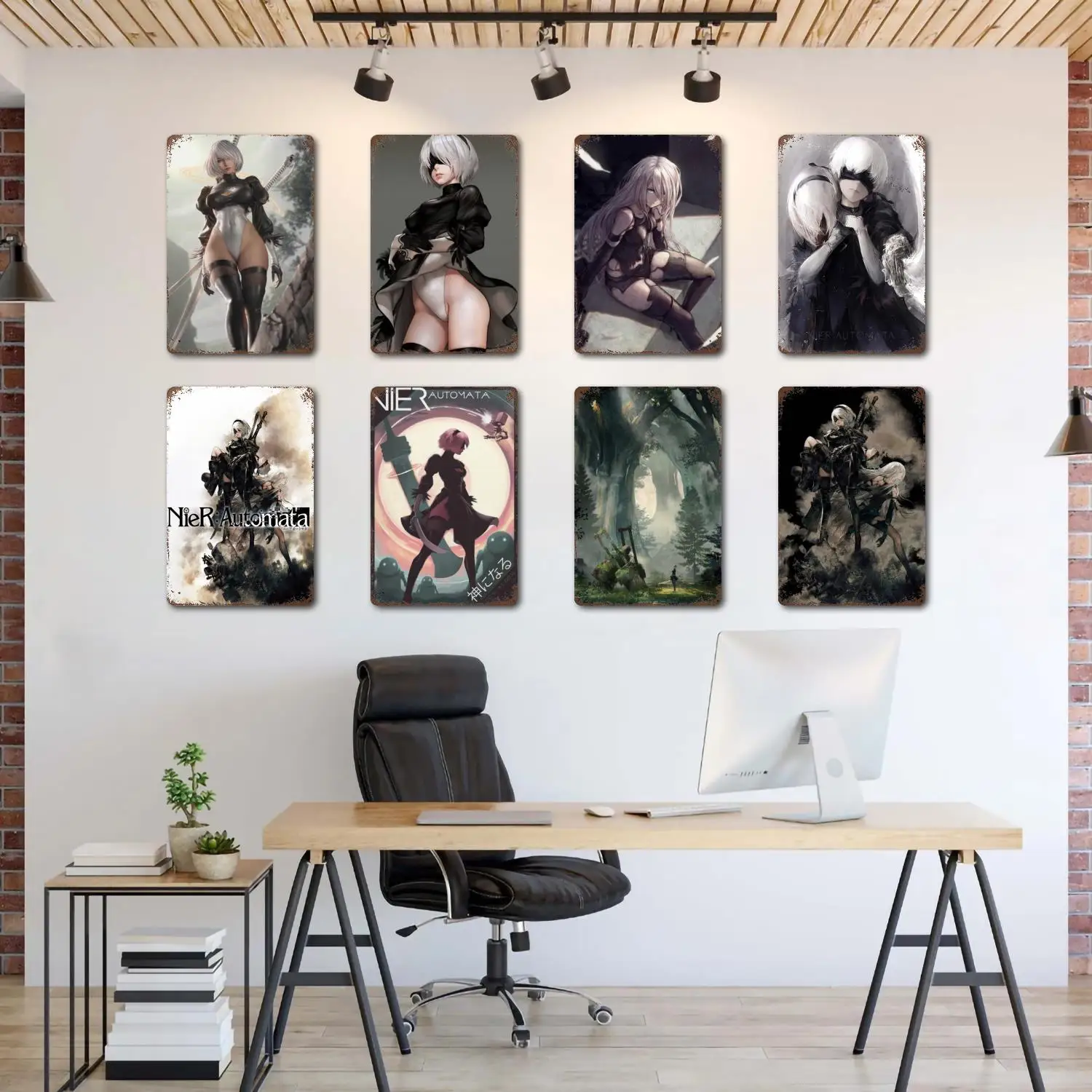 Nier video games Metal Signs wall decor Vintage Tin Signs Captain Metal Poster Decor for Bar Pub Club Wall Decoration
Nier video games Metal Signs wall decor Vintage Tin Signs Captain Metal Poster Decor for Bar Pub Club Wall Decoration