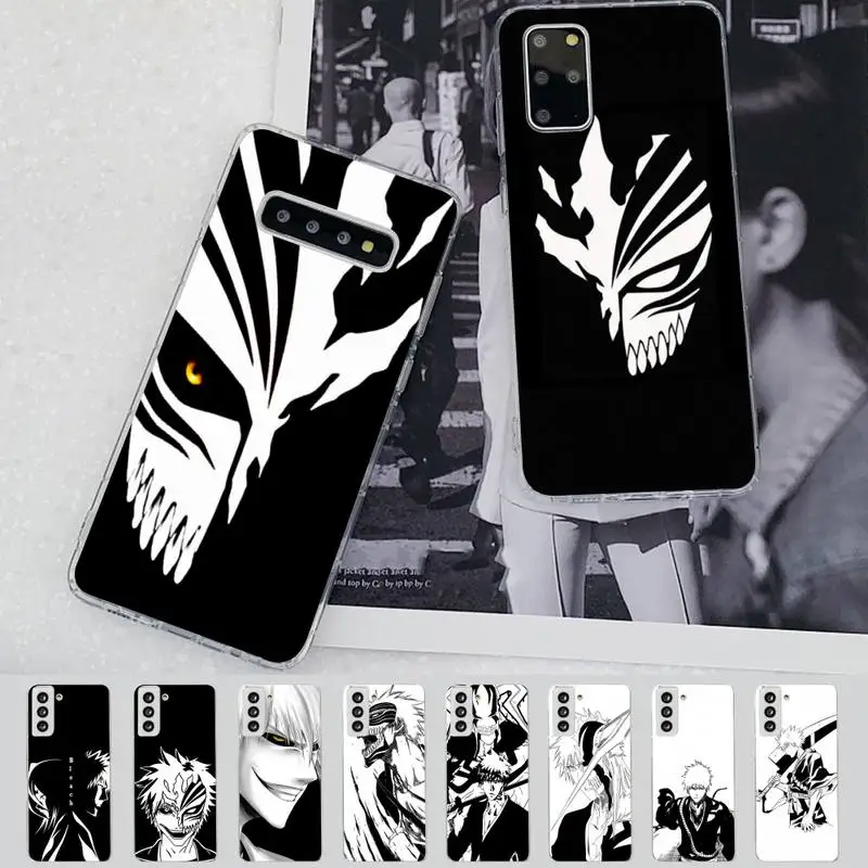 Anime Bleach Black and White Phone Case for Samsung S21 A10 for Redmi Note 7 9 for Huawei P30Pro Honor 8X 10i cover
Anime Bleach Black and White Phone Case for Samsung S21 A10 for Redmi Note 7 9 for Huawei P30Pro Honor 8X 10i cover