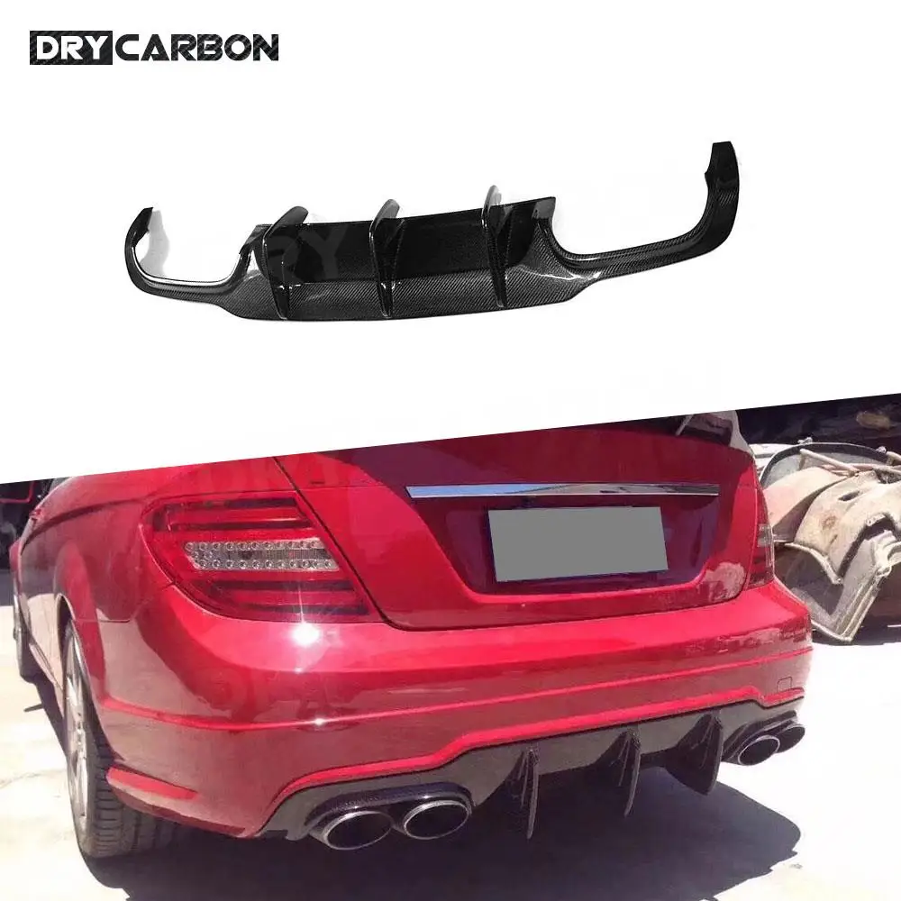 For W204 C63 Carbon Fiber Car Rear Bumper Diffuser Lip Spoiler for Mercedes Benz C Class AMG 4 Door 08-14 Rear Diffuser Lip
For W204 C63 Carbon Fiber Car Rear Bumper Diffuser Lip Spoiler for Mercedes Benz C Class AMG 4 Door 08-14 Rear Diffuser Lip