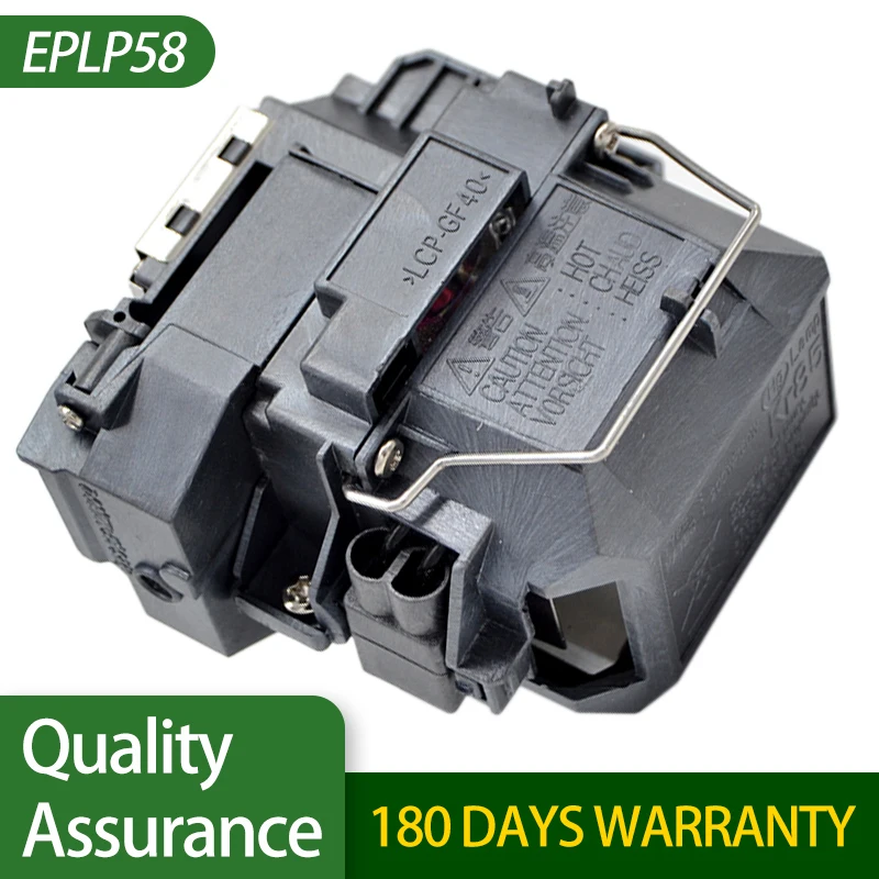 ELPLP58 Epson Projector Light Bulb EH-DM3 EH-TW450 EMP-S7 EMP-S8 EB-S9 EB-S92 EB-W10 EB-W7 EB-W8
ELPLP58 Epson Projector Light Bulb EH-DM3 EH-TW450 EMP-S7 EMP-S8 EB-S9 EB-S92 EB-W10 EB-W7 EB-W8