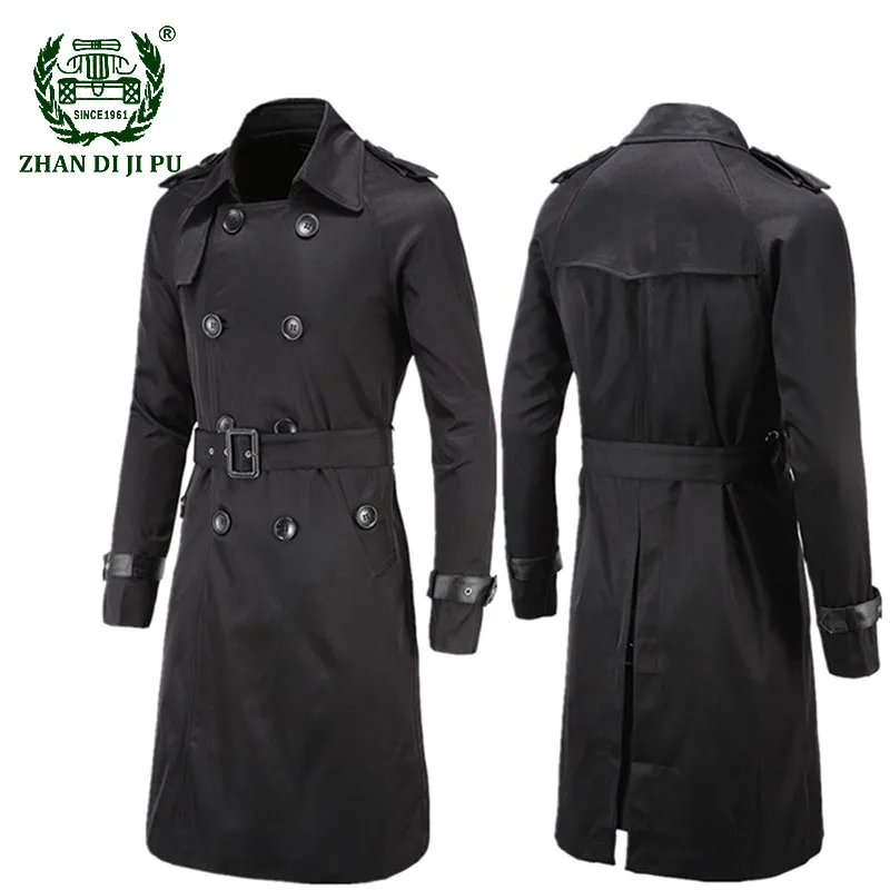 Brand British Style Classic Trench Coat Jacket Men Fashion Trench Coat Male Double Breasted Long Slim Outwear Adjustable Belt
Brand British Style Classic Trench Coat Jacket Men Fashion Trench Coat Male Double Breasted Long Slim Outwear Adjustable Belt