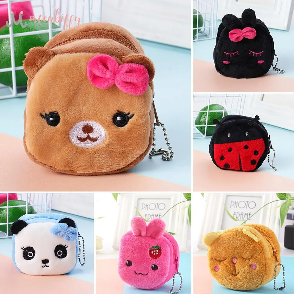 Cute Plush Panda Animal Small Coin Purse Zipper Money Wallet Kids Birthday Gift Cartoon Dollar Money Bag Children Accessories
Cute Plush Panda Animal Small Coin Purse Zipper Money Wallet Kids Birthday Gift Cartoon Dollar Money Bag Children Accessories