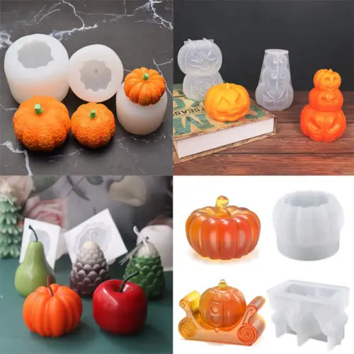 Halloween Pumpkin Candle Silicone Mold DIY Candle Making Soap Resin Chocolate Beeswax Mold Christmas Gifts Craft Home Decor
Halloween Pumpkin Candle Silicone Mold DIY Candle Making Soap Resin Chocolate Beeswax Mold Christmas Gifts Craft Home Decor