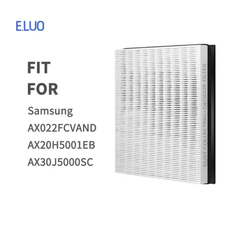 Replacement For Samsung CFX-A100SC AX022FCVAND AX20H5001EB AX30J5000SC Air Purifier HEPA Activated Carbon Composite Filter
Replacement For Samsung CFX-A100SC AX022FCVAND AX20H5001EB AX30J5000SC Air Purifier HEPA Activated Carbon Composite Filter
