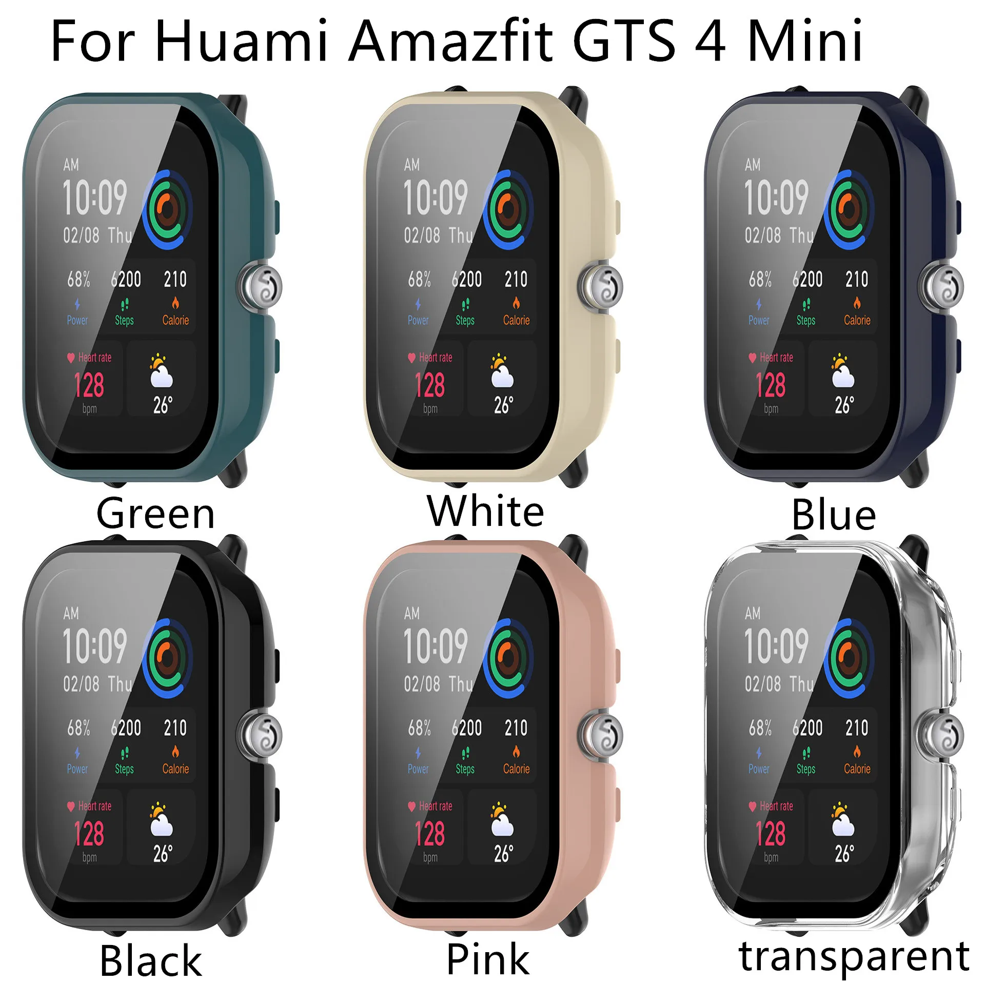 PC Protective Case For Xiaomi Huami Amazfit GTS 4 Mini Full Screen Protector Cases Cover Tempered Glass Film
PC Protective Case For Xiaomi Huami Amazfit GTS 4 Mini Full Screen Protector Cases Cover Tempered Glass Film
