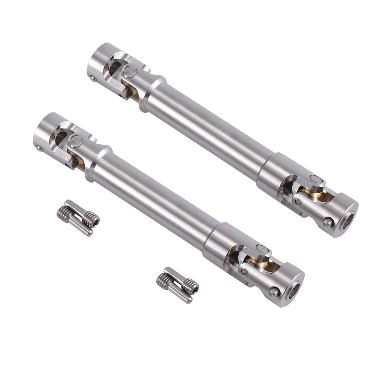 Stainless Steel Drive Shaft for 1/10 RC Crawler TRX4 Axial SCX10 RBX10 RR10 Wraith Capra Redcat,90-125mm
Stainless Steel Drive Shaft for 1/10 RC Crawler TRX4 Axial SCX10 RBX10 RR10 Wraith Capra Redcat,90-125mm