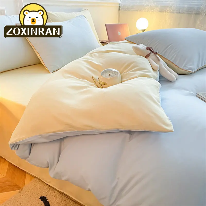 

Комплект постельного белья с 2 спальнями, пододеяльник, постельное белье, покрывало в скандинавском стиле евро 150, роскошный комплект 200x220, двуспальное одеяло, Королевский комфорт