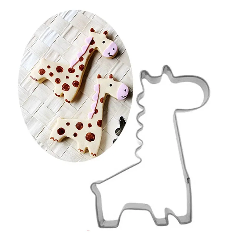 Animal Giraffe Shape Biscuit Mold Cookie Cutter Cake Mold DIY Sugar craft 3D Pastry Cookie Cutter Kitchen Tool free shipping 1pc
Animal Giraffe Shape Biscuit Mold Cookie Cutter Cake Mold DIY Sugar craft 3D Pastry Cookie Cutter Kitchen Tool free shipping 1pc