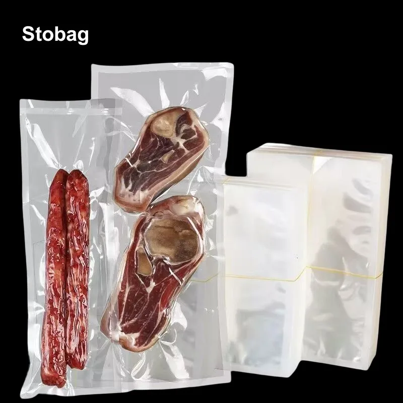 StoBag 100pcs Long Nylon Food Vacuum Packaging Bags Thick Plastic Freezing Storage Sealed Keep Fresh Compression Pouches Kitchen
StoBag 100pcs Long Nylon Food Vacuum Packaging Bags Thick Plastic Freezing Storage Sealed Keep Fresh Compression Pouches Kitchen