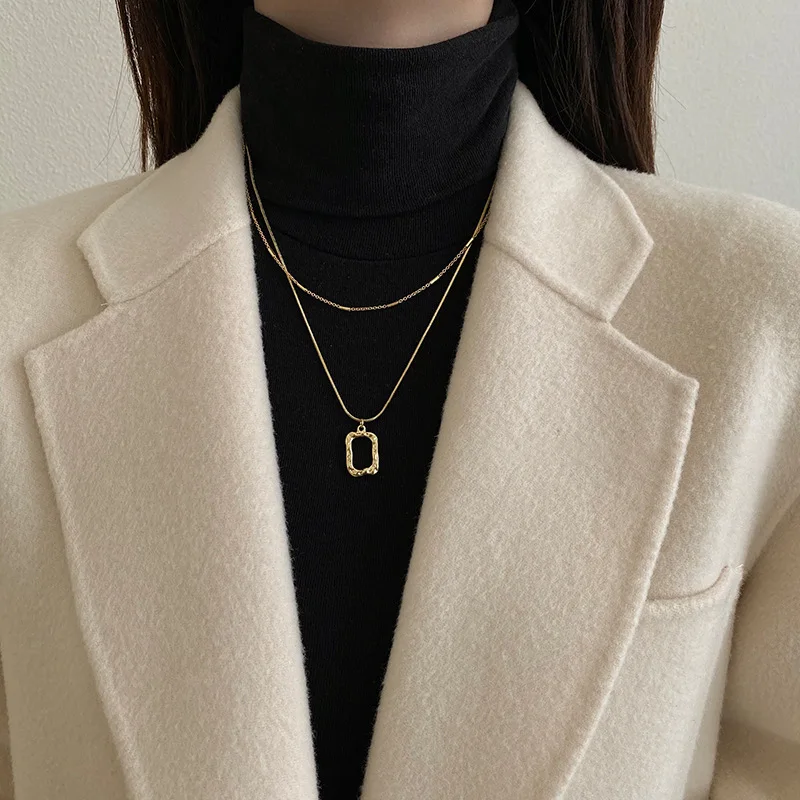 Multilayer double color necklace female light luxury niche contracted ins wind decoration fleece sweater chain of clavicle
Multilayer double color necklace female light luxury niche contracted ins wind decoration fleece sweater chain of clavicle