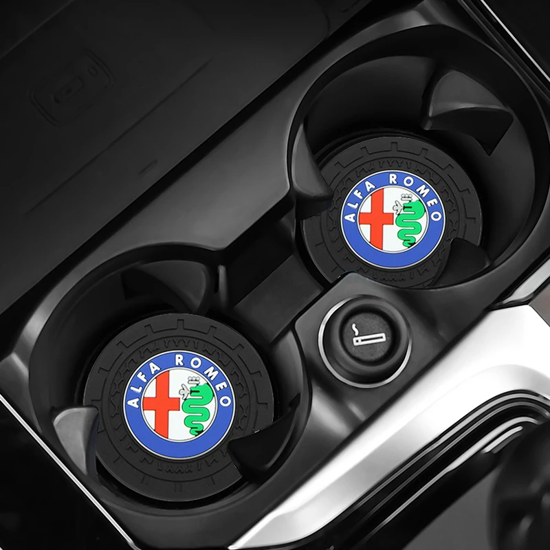 Thick Car Cup Holder Anti-slip Mat Car Coasters Auto accessories For Alfa Romeo 159 147 156 Giulietta Giulia Mito Stelvio Brera
Thick Car Cup Holder Anti-slip Mat Car Coasters Auto accessories For Alfa Romeo 159 147 156 Giulietta Giulia Mito Stelvio Brera