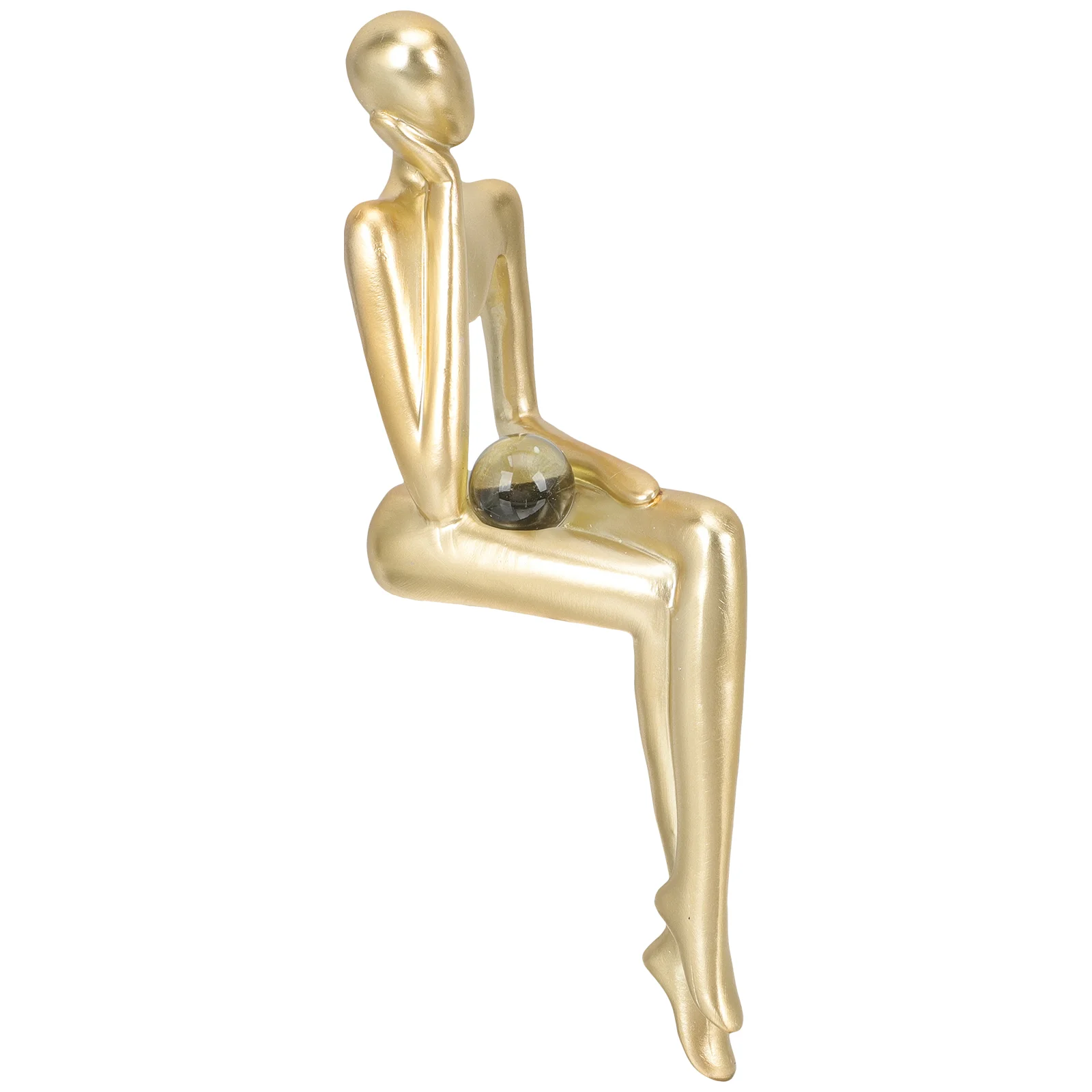 Statue Thinker Figurine Sculpture Abstract Figures Thinking Human Man Modern Action Decor Desktop Aesthetic Table Accent
Statue Thinker Figurine Sculpture Abstract Figures Thinking Human Man Modern Action Decor Desktop Aesthetic Table Accent