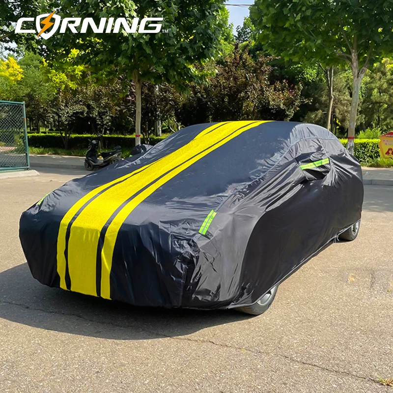 190T Plus Car Cover Outdoor Protection Full Exterior Snow Cover Sunshade Dustproof Protection Cover Universal For Four Seasons
190T Plus Car Cover Outdoor Protection Full Exterior Snow Cover Sunshade Dustproof Protection Cover Universal For Four Seasons