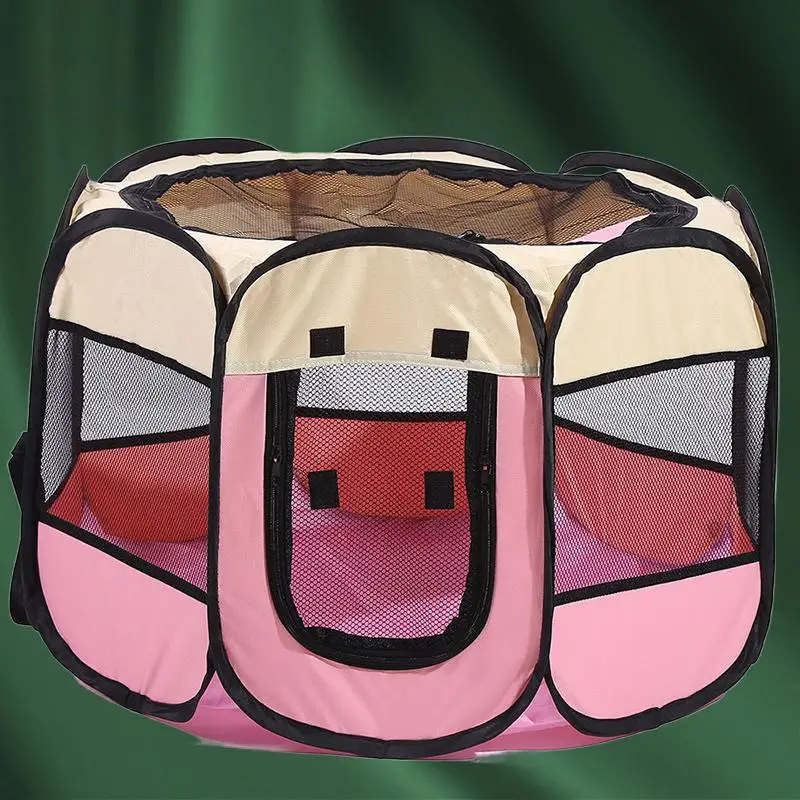 Pet Fence Indoor Dog Tent Octagonal Transparent Fence Portable Foldable Pet Cage Cat And Dog Kennel
Pet Fence Indoor Dog Tent Octagonal Transparent Fence Portable Foldable Pet Cage Cat And Dog Kennel