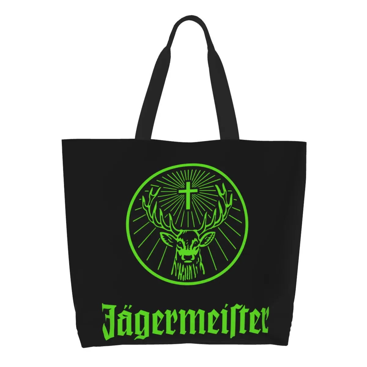 Custom Jagermeister Shopping Canvas Bag Women Reusable Big Capacity Groceries Tote Shopper Bags
Custom Jagermeister Shopping Canvas Bag Women Reusable Big Capacity Groceries Tote Shopper Bags