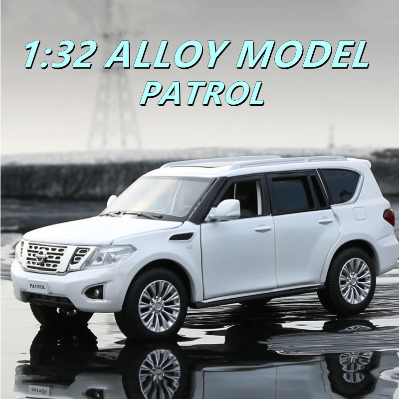 1:32 Nissan Patrol SUV Alloy Car Model Diecasts & Toy Metal Toy Vehicles Car Model High Simulation Collection Childrens Toy Gift
1:32 Nissan Patrol SUV Alloy Car Model Diecasts & Toy Metal Toy Vehicles Car Model High Simulation Collection Childrens Toy Gift