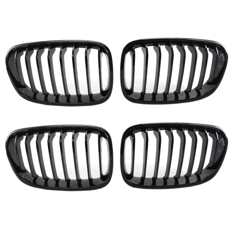 2X Bright Black Front Kidney Grill Grille For Bmw F20 F21 1 Series 2011-2014
2X Bright Black Front Kidney Grill Grille For Bmw F20 F21 1 Series 2011-2014