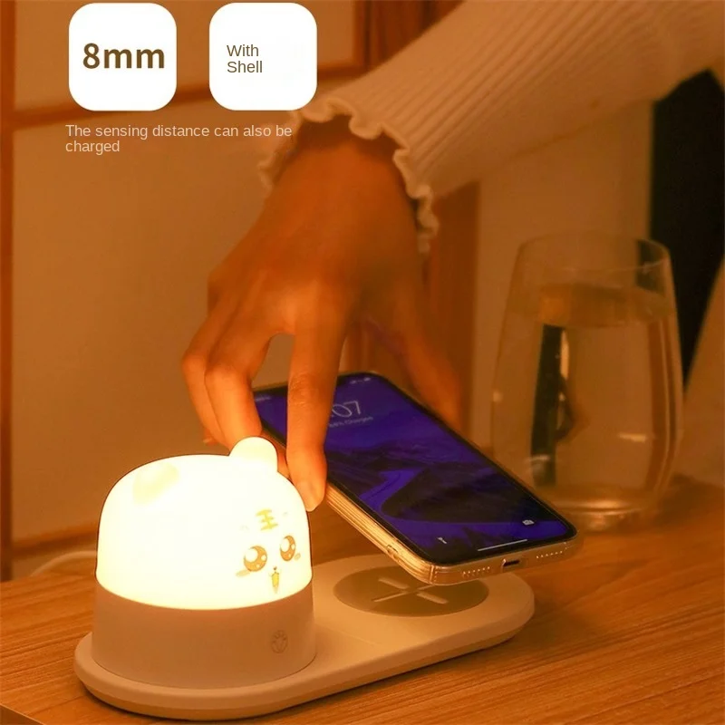 Night Light Rechargeable Touch Control Bedside Lamp Wireless Charging Table Lamp For Mobile Phone Iphone 13 Bedroom Home Office
Night Light Rechargeable Touch Control Bedside Lamp Wireless Charging Table Lamp For Mobile Phone Iphone 13 Bedroom Home Office