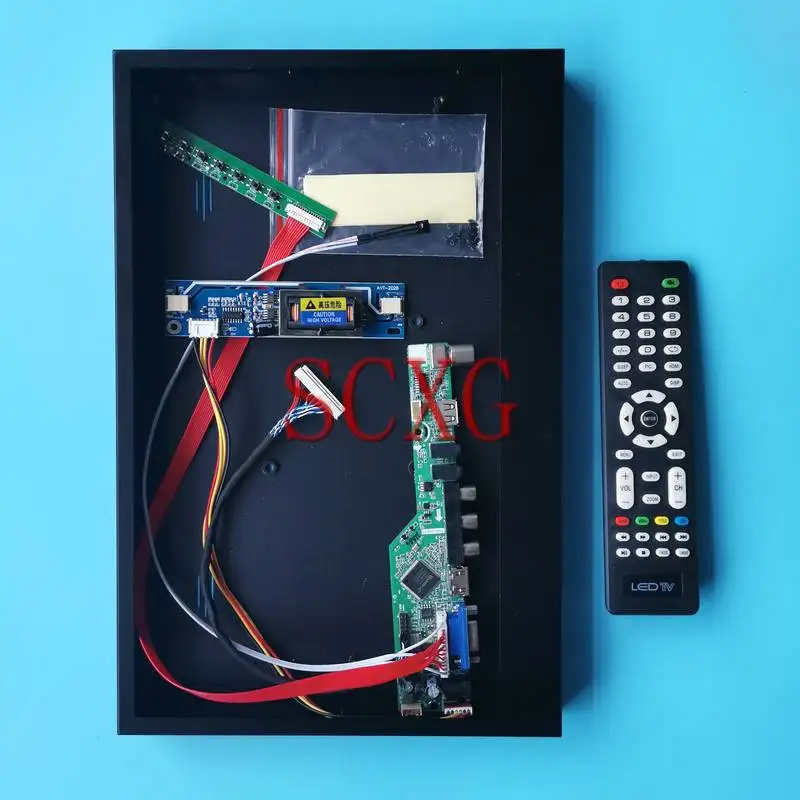 For B154EW03 B154EW07 LP154WX3 TV Analog Driver Board+Metal Case LVDS 30 Pin 1280*800 2CCFL Kit VGA HDMI-Compatible AV USB 15.4"
For B154EW03 B154EW07 LP154WX3 TV Analog Driver Board+Metal Case LVDS 30 Pin 1280*800 2CCFL Kit VGA HDMI-Compatible AV USB 15.4"