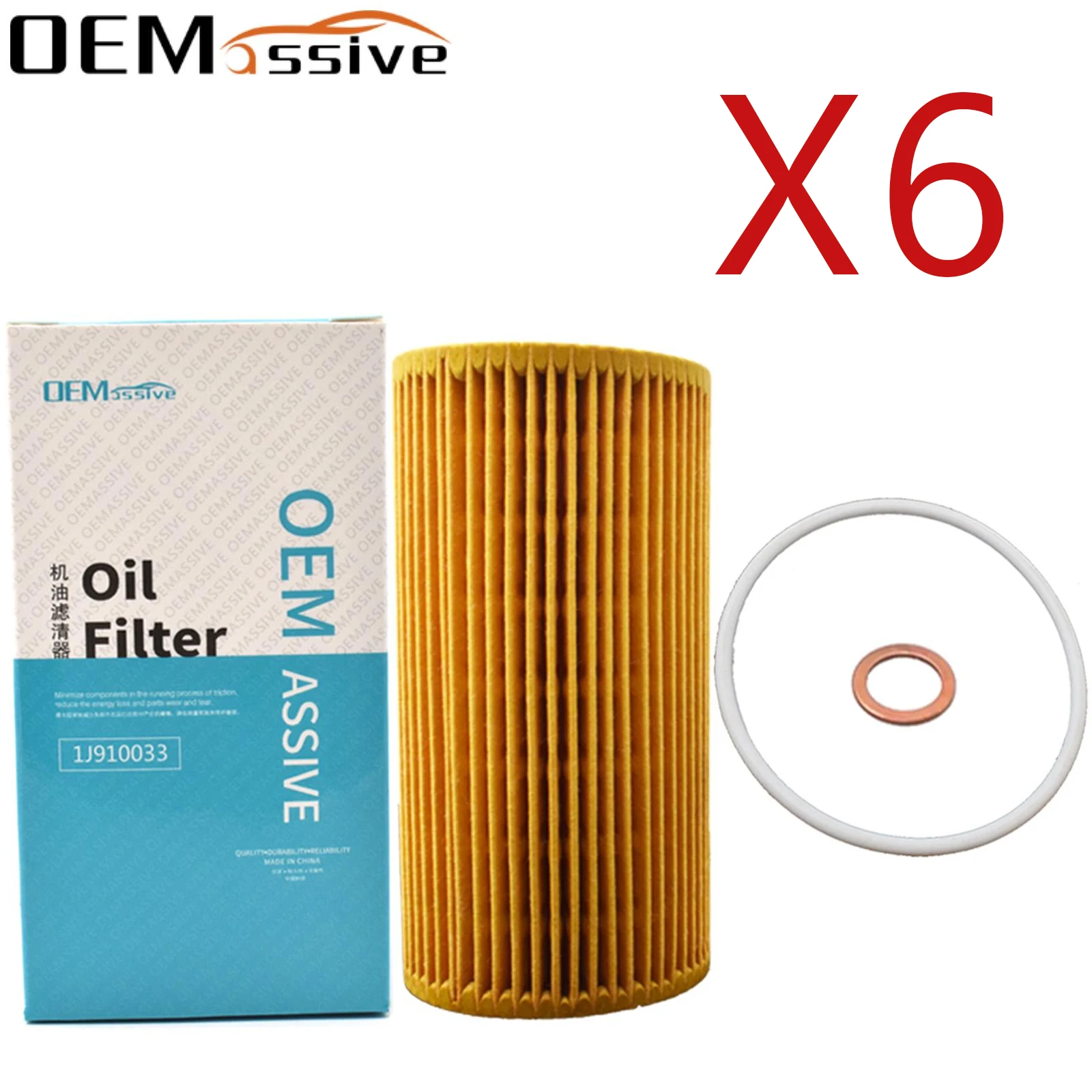 6x Oil Filter For Ford Focus 2 2009 2010 2011 2521cc Focus MK2 2005 2006 2007 2008 2009-2011 2012 2522cc 2.5ST Petrol Engine
6x Oil Filter For Ford Focus 2 2009 2010 2011 2521cc Focus MK2 2005 2006 2007 2008 2009-2011 2012 2522cc 2.5ST Petrol Engine