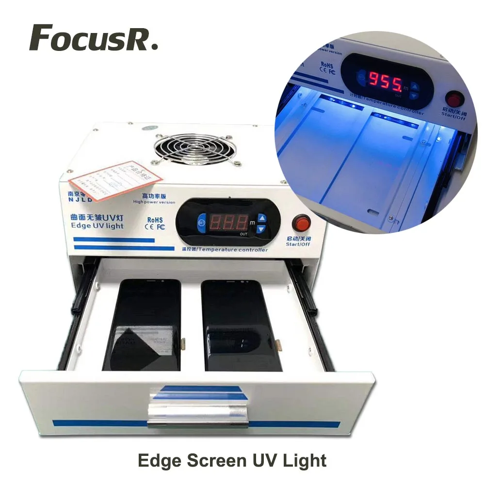 High Power OCA edge UV Light LED UV OCA Glue Dryer For LCD Screen OCA Harden Works Good For OCA Wave Phone Repair Tool Sets
High Power OCA edge UV Light LED UV OCA Glue Dryer For LCD Screen OCA Harden Works Good For OCA Wave Phone Repair Tool Sets