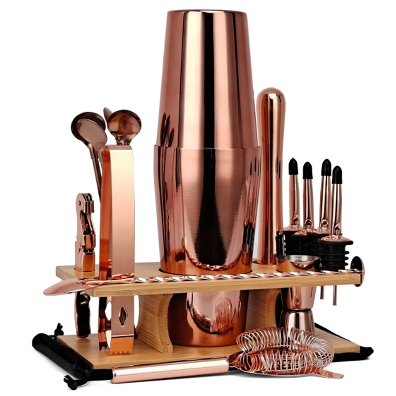 Cocktail Shaker Making Set 17Pcs Bartender Kit For Mixer Wine Martini, Stainless Steel Bars Tool,Home Drink Party Parts Kit
Cocktail Shaker Making Set 17Pcs Bartender Kit For Mixer Wine Martini, Stainless Steel Bars Tool,Home Drink Party Parts Kit