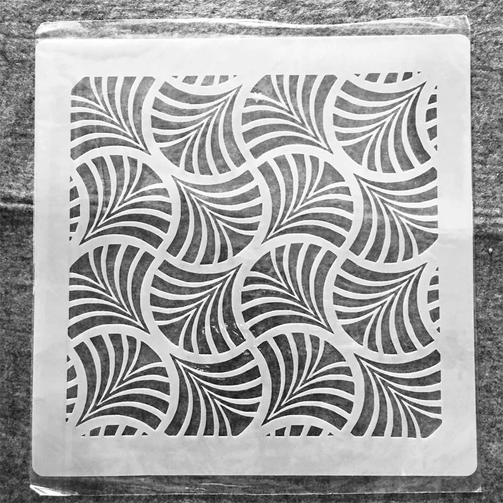 30*30cm Mandala Wavy Leaves DIY Layering Stencils Wall Painting Scrapbook Coloring Embossing Album Decorative Template
30*30cm Mandala Wavy Leaves DIY Layering Stencils Wall Painting Scrapbook Coloring Embossing Album Decorative Template