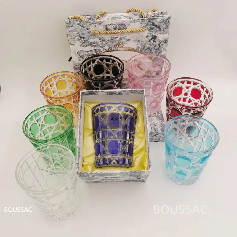 Thickened Glass Coffee Cup Whiskey Glass Creative Luxury Set Gift Box Glass Bar Wine Set Restaurant High-end Packaging Bar Cup
Thickened Glass Coffee Cup Whiskey Glass Creative Luxury Set Gift Box Glass Bar Wine Set Restaurant High-end Packaging Bar Cup