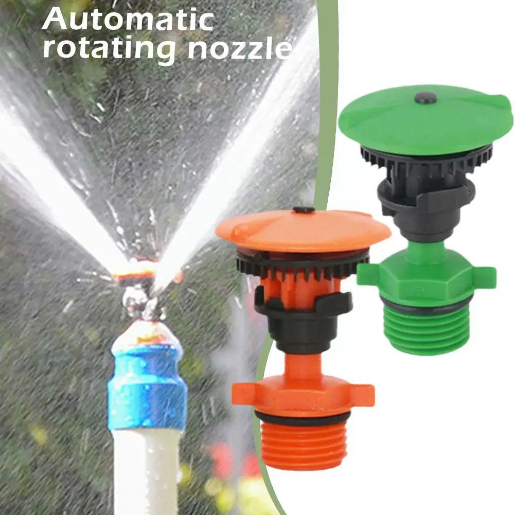 1/2"Male Thread Garden Watering Sprinkler 360° Rotating Rotary Flower Lawn Field Orchard Nozzle Oscillating Sprinkler Irrig S4M0
1/2"Male Thread Garden Watering Sprinkler 360° Rotating Rotary Flower Lawn Field Orchard Nozzle Oscillating Sprinkler Irrig S4M0