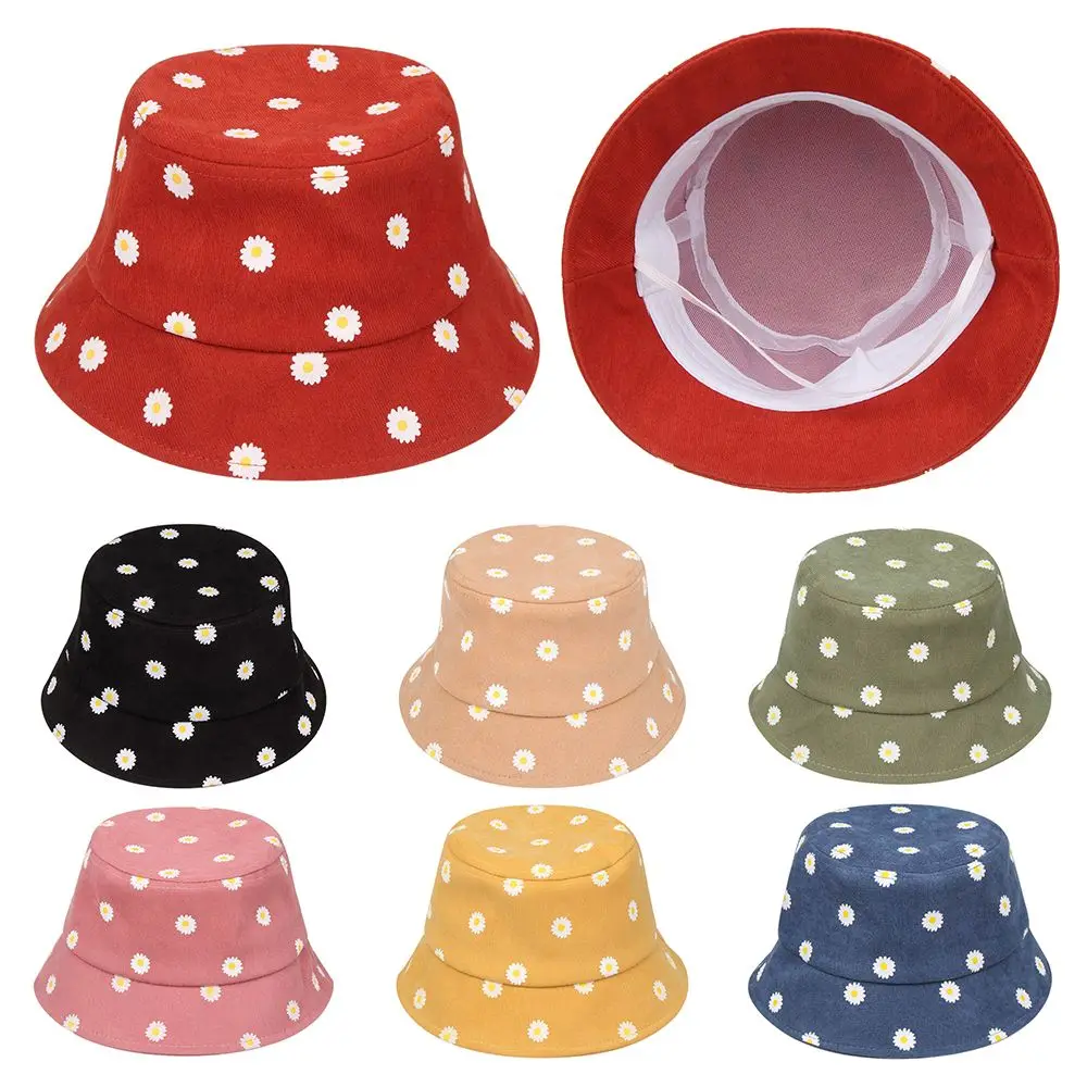 1PC Cotton Cute Daisy Bucket Hats Sun Protectio Toddler Sun Hat Fishing Cap Fashion Fisherman Caps Boys Girls Kids Gifts
1PC Cotton Cute Daisy Bucket Hats Sun Protectio Toddler Sun Hat Fishing Cap Fashion Fisherman Caps Boys Girls Kids Gifts