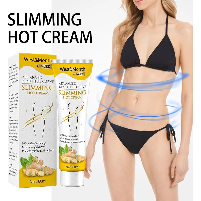 60ml Ginger Slimming Body Sculpting Cream Body Sculpting and Firming Massage Cream Remove Belly Thigh Muscles Tighten and Slim
60ml Ginger Slimming Body Sculpting Cream Body Sculpting and Firming Massage Cream Remove Belly Thigh Muscles Tighten and Slim