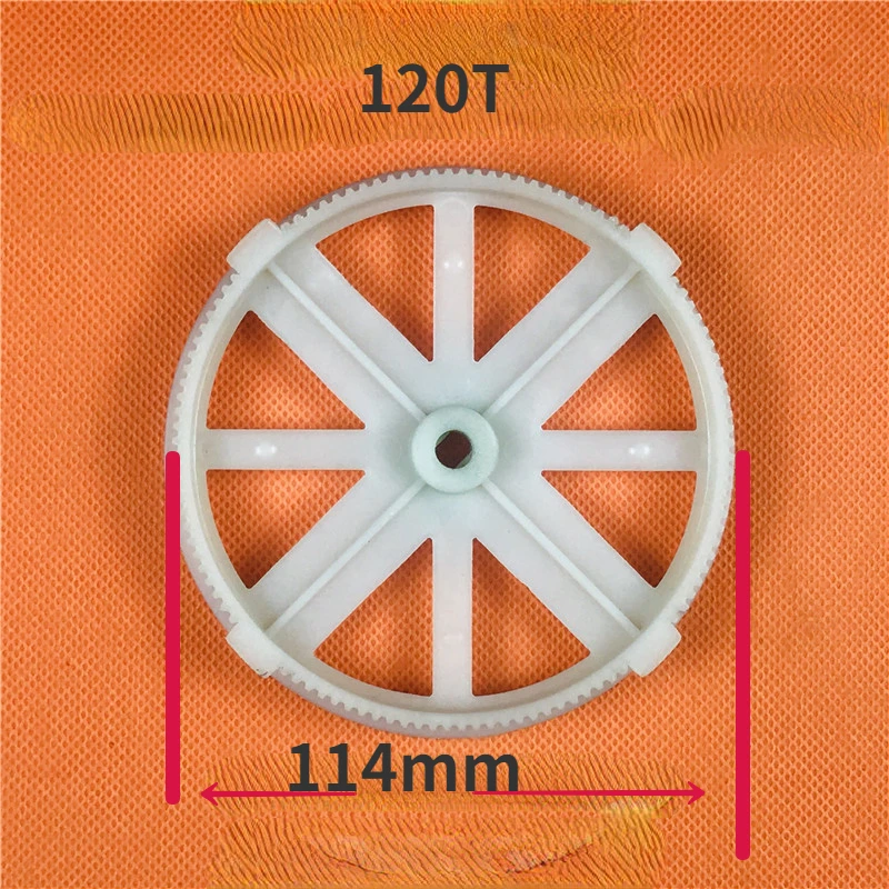 1Pcs Bread machine parts 120T pulley belt gear large pulley bread machine general pulley For Midea Jiuyang Dongling baicui SKG
1Pcs Bread machine parts 120T pulley belt gear large pulley bread machine general pulley For Midea Jiuyang Dongling baicui SKG