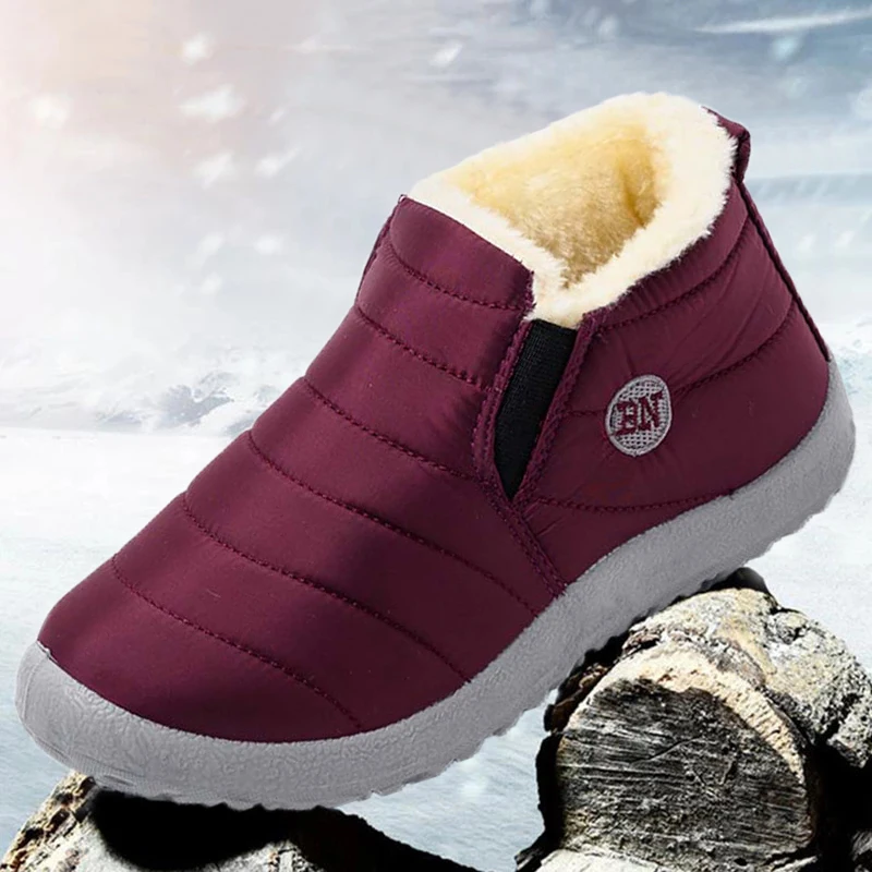 Snow Boots Women New Shoes Woman Platform Slip On Plush Boots Ladies Ankle Boots Waterproof Fashion Botas Mujer Winter Footwear
Snow Boots Women New Shoes Woman Platform Slip On Plush Boots Ladies Ankle Boots Waterproof Fashion Botas Mujer Winter Footwear