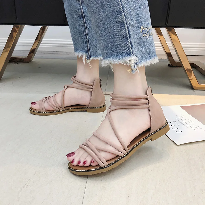 Ladies Sandals 2022 Spring And Summer New Women's Shoes Korean Version Flat School Shoes All-match Beach Women's Sandals
Ladies Sandals 2022 Spring And Summer New Women's Shoes Korean Version Flat School Shoes All-match Beach Women's Sandals