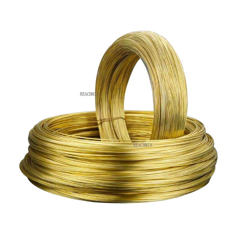 50Meters/Roll Brass Wire Rod Diameter 0.3/0.4/0.5/0.6/0.8MM H62 Brass Wire Brass Rope Brass Cable 
50Meters/Roll Brass Wire Rod Diameter 0.3/0.4/0.5/0.6/0.8MM H62 Brass Wire Brass Rope Brass Cable