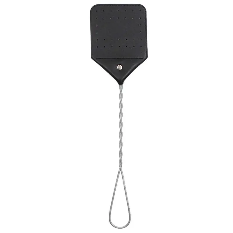 Fly Swatter Heavy Duty Leather Fly Swatter Manual Wire Handle Hanging Rustic Fly Swatter For Kitchen Home Classroom
Fly Swatter Heavy Duty Leather Fly Swatter Manual Wire Handle Hanging Rustic Fly Swatter For Kitchen Home Classroom