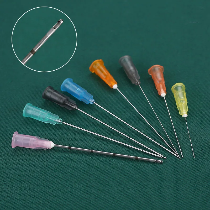 Disposable Blunt Needle 18G 21G 22G 23G 25G 27G 30G Hyaluronic Acid Injection Small Beauty Needle 2Pcs/Pack*10
Disposable Blunt Needle 18G 21G 22G 23G 25G 27G 30G Hyaluronic Acid Injection Small Beauty Needle 2Pcs/Pack*10